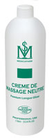Crème de Massage Neutre Premium Extrême Longue Glisse