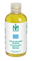 Huile DE SOIN oleO-K Huiles Essentielles & Menthol Effet Froid